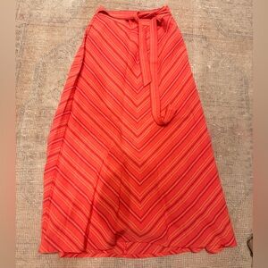 XiRENA Vibrant Chevron A-Line Skirt